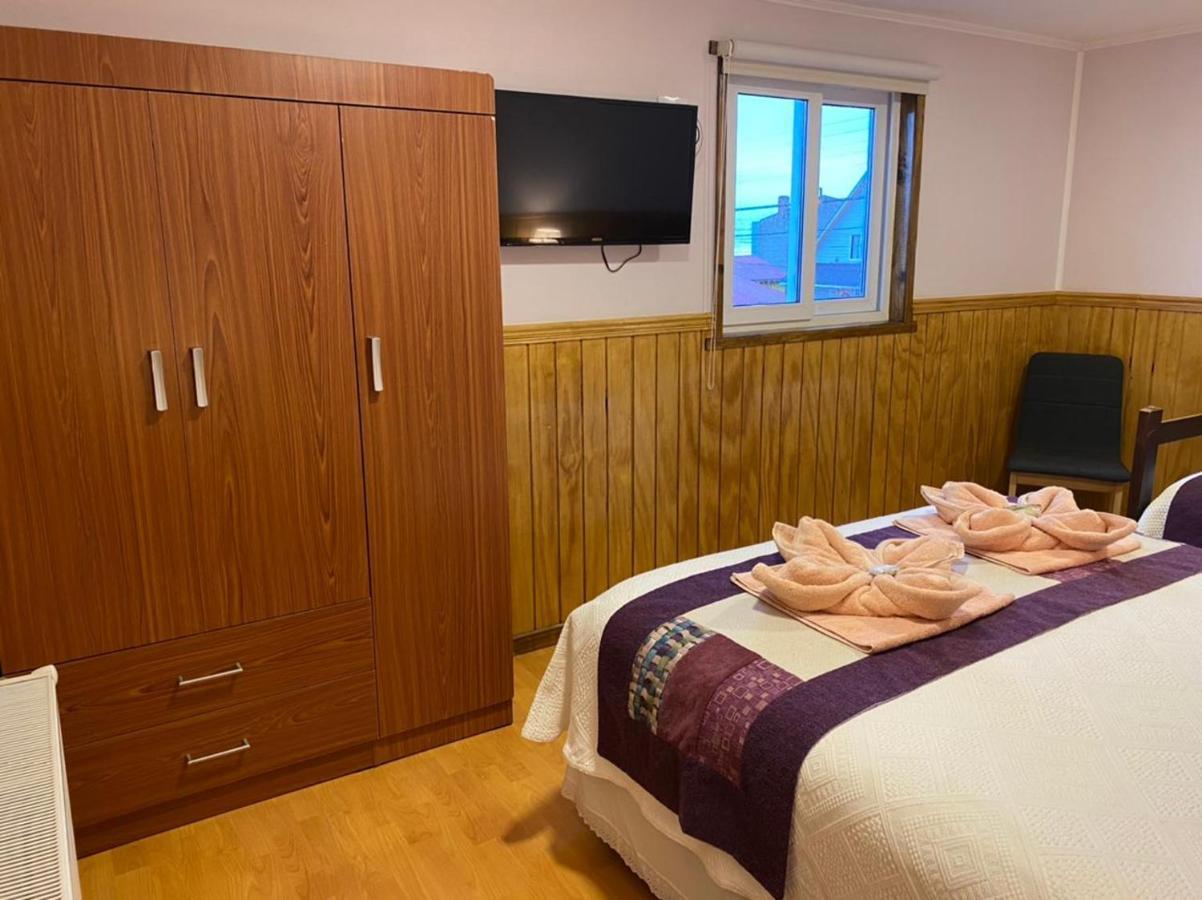 Hostal America En Puerto Natales Eksteriør bilde