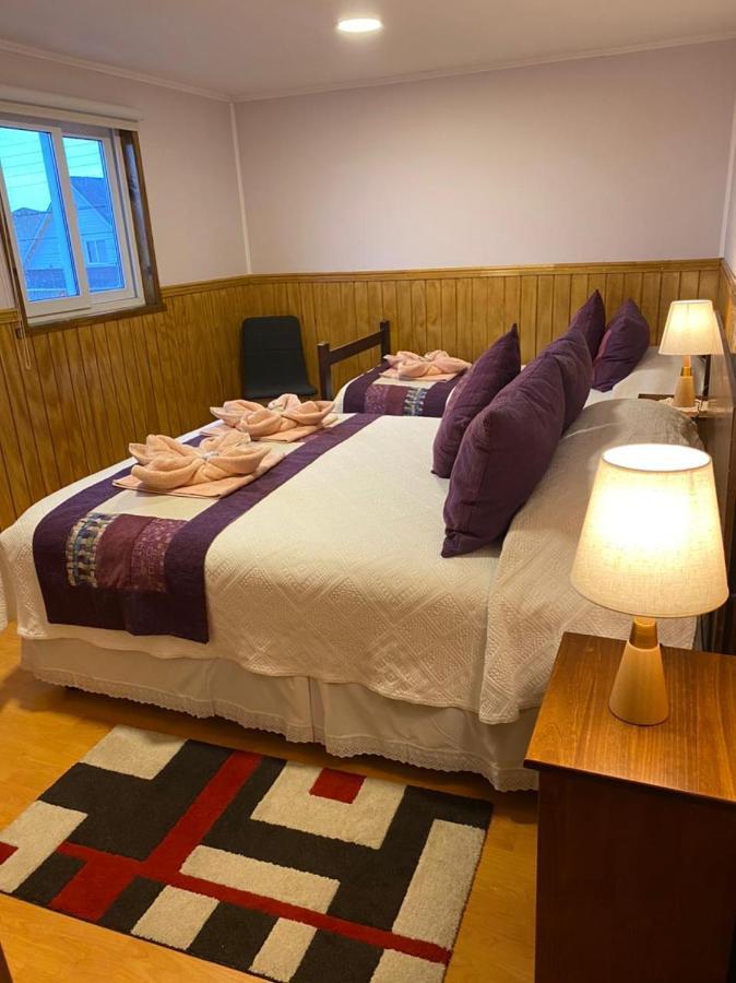 Hostal America En Puerto Natales Eksteriør bilde